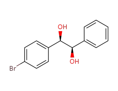 (1R*,2R*)-1-(4-bromophenyl)-2-phenylethane-1,2-diol