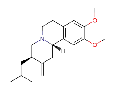 3-isobutyl-9,10-dimethoxy-2-methylene-2,3,4,6,7,11b-hexahydro-1H-pyrido[2,1-a]isoquinoline