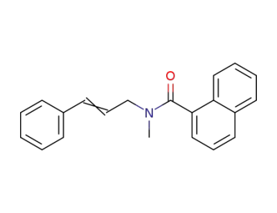 N-cinnamyl-N-methyl-1-naphthylamide