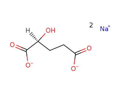 (S)-2-hydroxypentanedioic acid, disodium salt